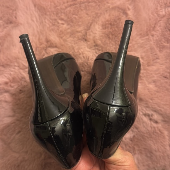 Stuart Weitzman platform patent leather heels 8M shoes - Picture 5 of 9